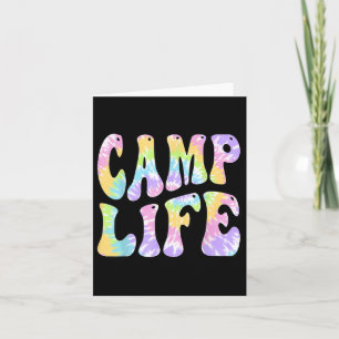 Camping Zomer voor Meisjes Zomerkamp Stropdas-die  Kaart