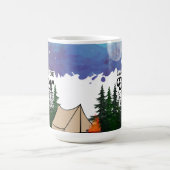 Camping zonder bier koffiemok (Center)