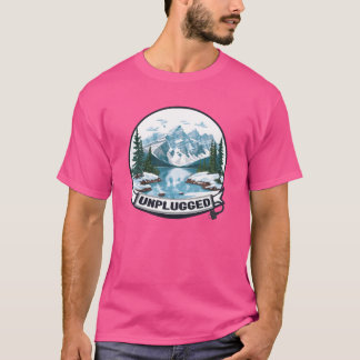 Camping Zondertech grappig T-shirt