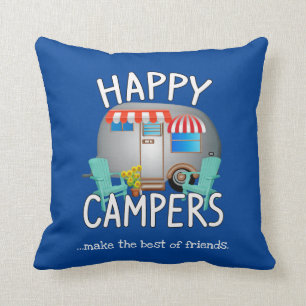 Campingcadeaus Gelukkige Camper Kussen