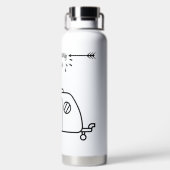 Campingflasche Waterfles (Achterkant)