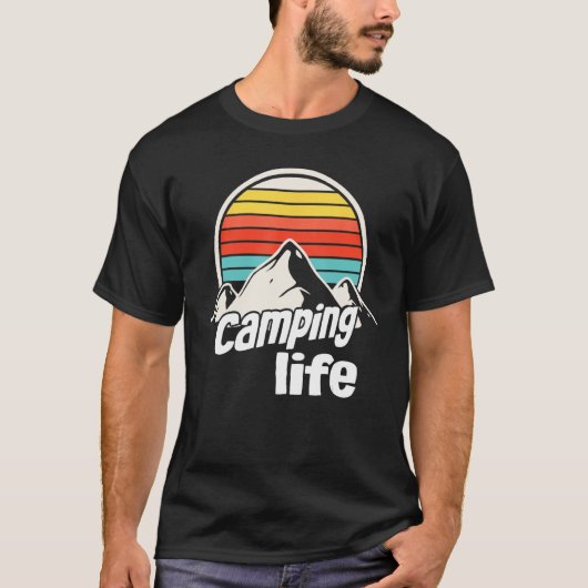 CAMPINGLEVENS T-SHIRT (Voorkant)