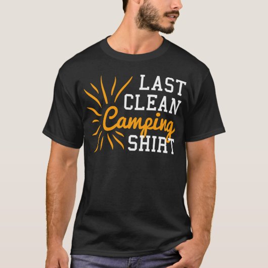 Campingliefhebber geschenk cadeau t-shirt (Voorkant)