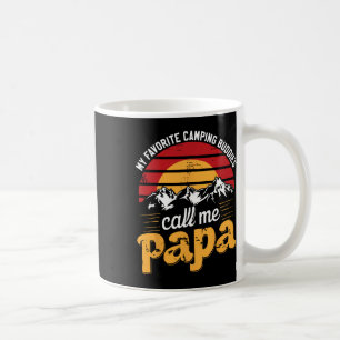 Campingmaatjes noemen Papa Humor Vader Opa Vader Koffiemok