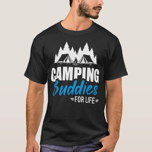 Campingmaatjes voor t-shirt (Voorkant)