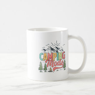 Campingmodus Aan Grappige Camper Natuurliefhebber  Koffiemok