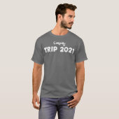 Campingreis 2021 Camping T-shirt (Voorkant volledig)