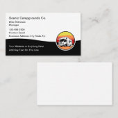 Campings Mobile Home Park Visitekaartje (Voorkant / Achterkant)