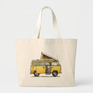 Campmobile Camper Van Bag Grote Tote Bag