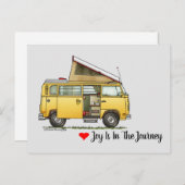 Campmobile Camper Van Briefkaart