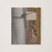 Campo de Criptana, antieke windmolens van La Manch Legpuzzel (Verticaal)