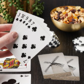 Campo de Criptana, antieke windmolens van La Manch Pokerkaarten (Insitu)