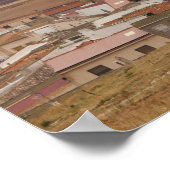 Campo de Criptana, antieke windmolens van La Manch Poster (Hoek)