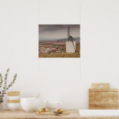 Campo de Criptana, antieke windmolens van La Manch Poster (Keuken)