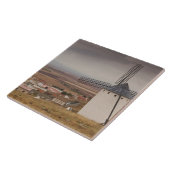 Campo de Criptana, antieke windmolens van La Manch Tegeltje (Zijkant)