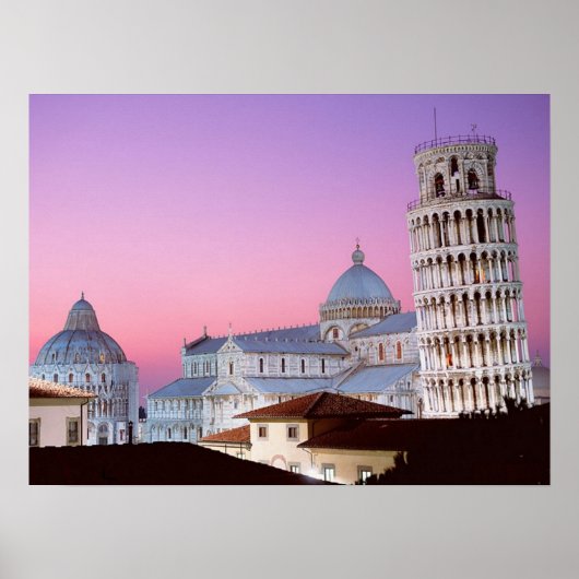 Campo dei Miracoli Pisa Italia Poster (Voorkant)