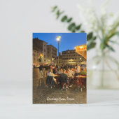 Campo di Fiore, Rome, Italië Design Briefkaart (Staand voorkant)