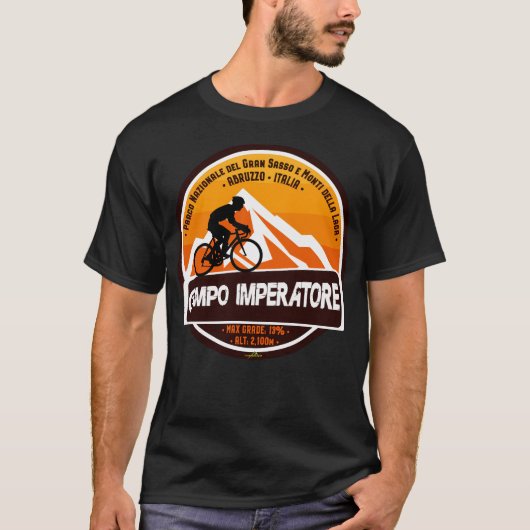 Campo Imperatore Italië Abruzzo Fietsen 01 T-shirt (Voorkant)