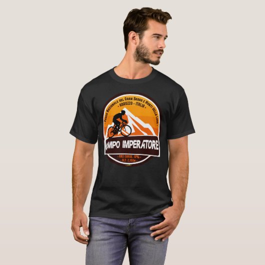 Campo Imperatore Italië Abruzzo Fietsen 01 T-shirt (Voorkant volledig)