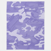 Campo Paars Fleece Deken (Voorkant)