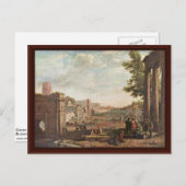 Campo Vaccino door Lorrain Claude Briefkaart (Voorkant / Achterkant)