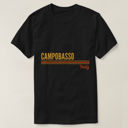 Campobasso Italië T-shirt (Design voorkant)