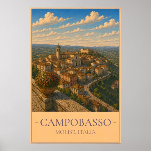 Campobasso Poster (Voorkant)