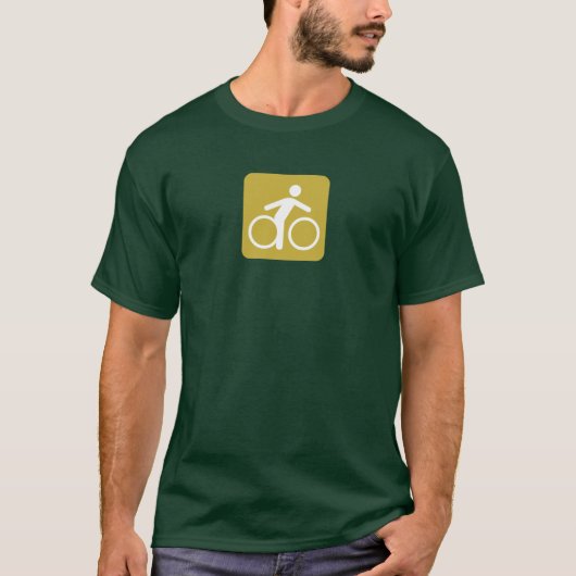 Campologie: fietsen t-shirt (Voorkant)