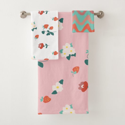 Campos de frutillas bad handdoek (Insitu)