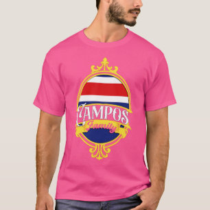 Campos familie Costa Rica T-shirt