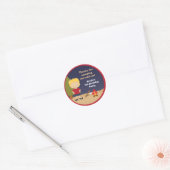 Campout Verjaardagsfeestje Favor Stickers (Envelop)