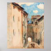 Camprodon, Spanje (ca. 1892) door John Singer Sarg Poster (Voorkant)