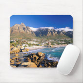 Camps Bay Beach en de twaalf apostelen Muismat (Met muis)