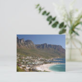 Camps Bay Beach en twaalf apostelen Briefkaart (Staand voorkant)