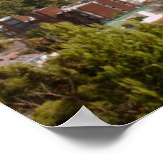 Camps Bay Beach en twaalf apostelen Poster (Hoek)