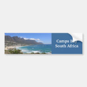 Camps Bay Beach, Zuid-Afrika Bumpersticker (Voorkant)