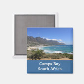 Camps Bay Beach, Zuid-Afrika Magneet (Voorkant / Achterkant)