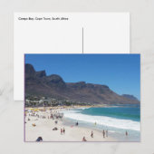 Camps Bay, Kaapstad, Zuid-Afrika Briefkaart (Voorkant / Achterkant)