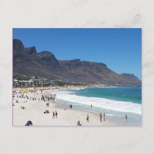 Camps Bay, Kaapstad, Zuid-Afrika Briefkaart