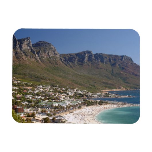 Camps Bay-strand en Twelve Apostles Magneet (Horizontaal)