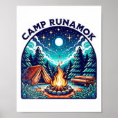 Camps Runamok Musical Playing Tee For Youth Kids M Poster (Voorkant)