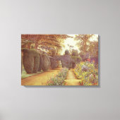 Campsea Ashe, Suffolk door Ernest Arthur Rowe Canvas Afdruk (Voorkant)