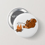 Campsite Beaver Ronde Button 5,7 Cm (Voorkant /achterkant)
