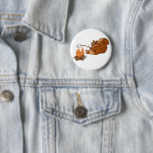 Campsite Beaver Ronde Button 5,7 Cm (In situ)