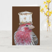 Campsite bezoekerskaart kaart (Gele Bloem)