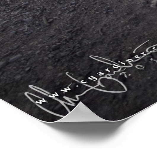 Campsite bij Dusk Print (Hoek)