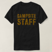 CAMPSITE PERSONFF Lopard Print Host Summer Counsel T-shirt (Design voorkant)