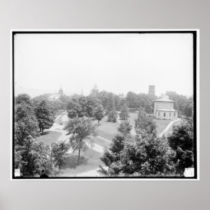 Campus, Amherst College, Amherst, Massachusetts. c Poster