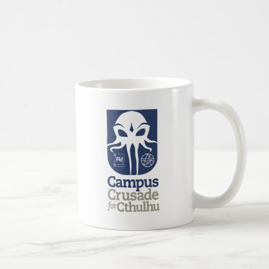 Campus Crusade voor Cthulhu Koffiemok (Rechts)