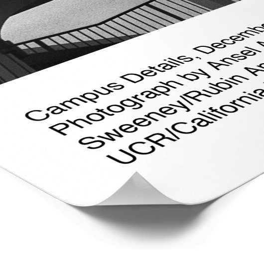 Campus Details, december 1966, ingediend door Anse Poster (Hoek)